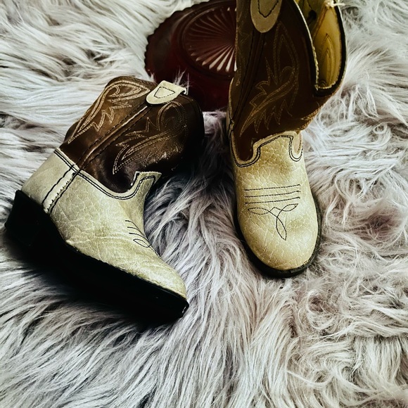 Broncos toddler cowboy boots size 4 D - Picture 2 of 5